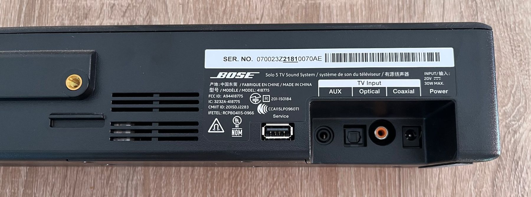 Bose Casse acustiche: Barre de son TV Bose – Usato da Payerne venduto da nic_n7kv 3