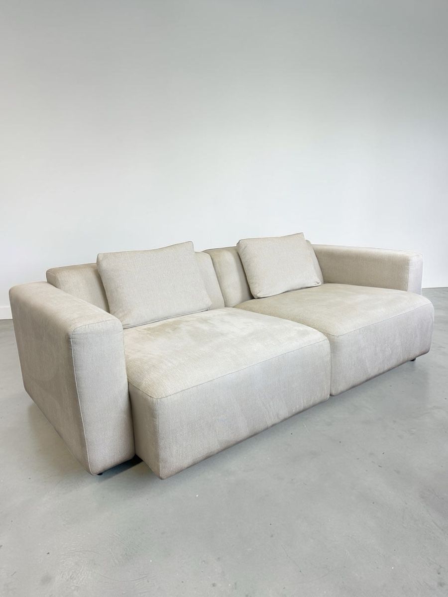 Interio Sofas: Interio 2-Sitzer-Sofa, Cremebeige Stoff – Gebraucht aus Bachenbülach von Sofalab.swiss 7