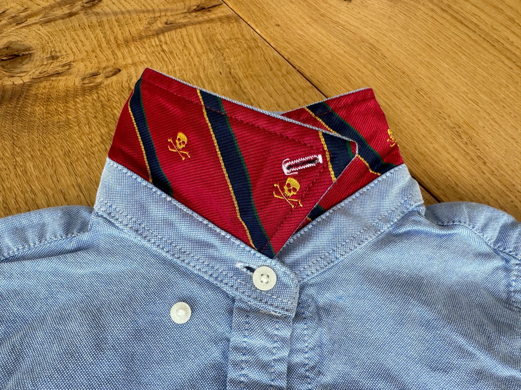 Ralph Lauren Camicette, T-shirt & Top: Ralph Lauren Bluse hellblau, Grösse 4T – Nuovo (secondo la descrizione) da Pontresina venduto da cumprerevender 2