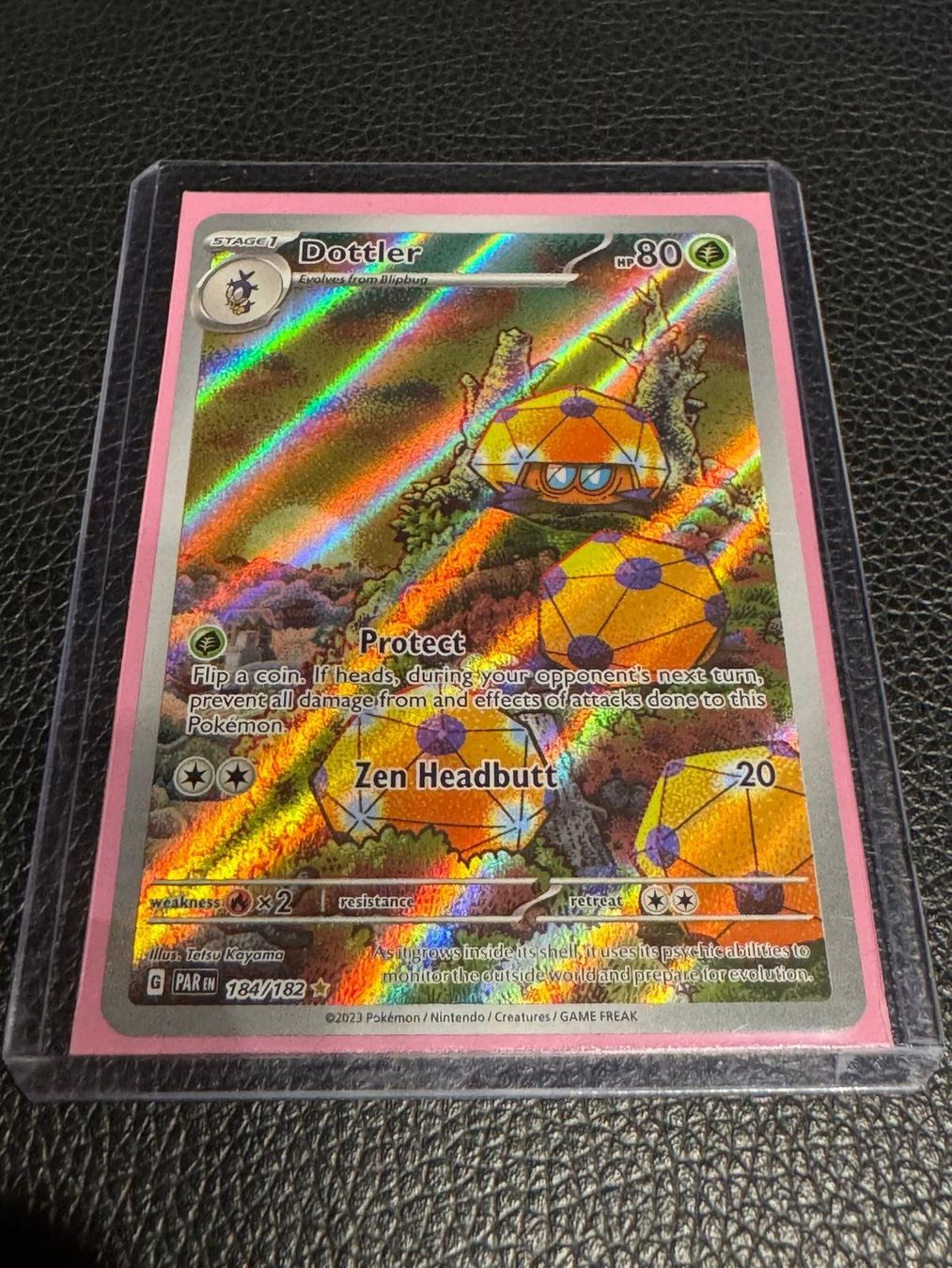 Pokémon Sammelbilder & Trading cards: Dottler | Illustration Rare | PAR 184/182 | EN – Gebraucht aus Spreitenbach von Snacky96 2