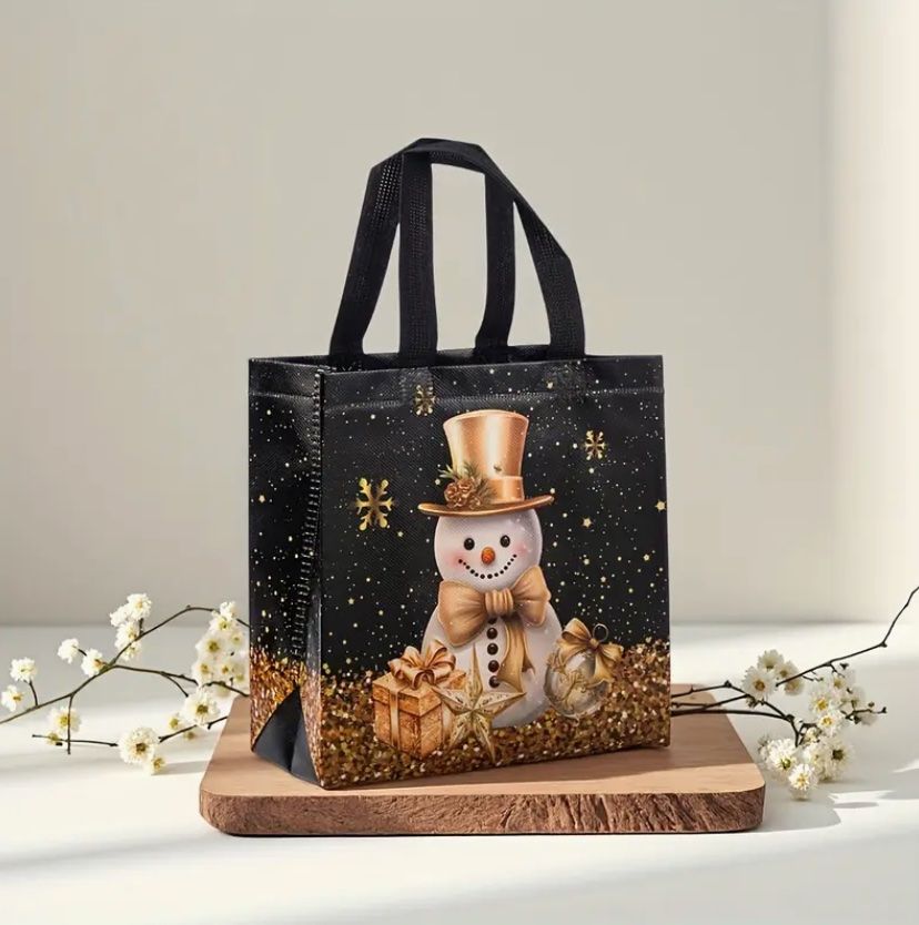 Taschen: Weihnachtsgeschenktasche - Schneemann – Neu und originalverpackt aus Wagenhausen von FrauLang