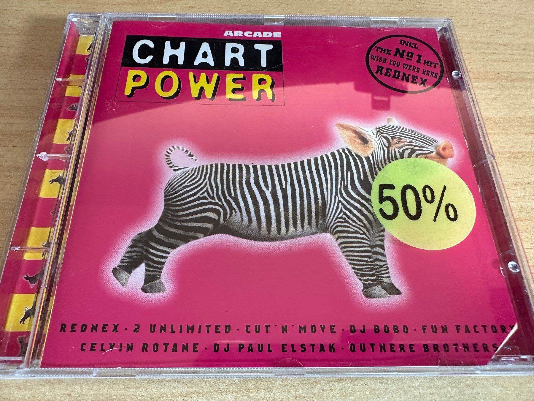 CD: Various – Chart Power – Usato da Rikon im Tösstal venduto da Alpenmutz