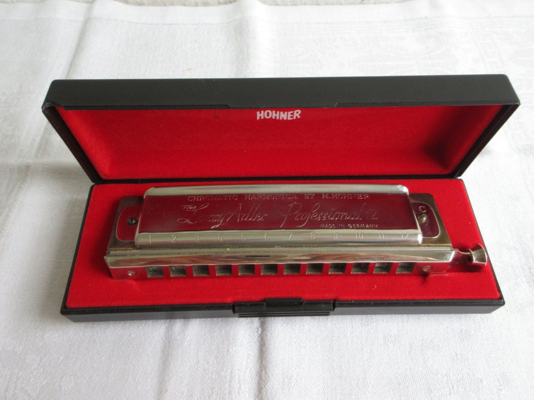 Hohner Strumenti musicali: Hohner Larry Adler Professional 12, Chromatic Harmonica C – Usato da Binningen venduto da tempipassati