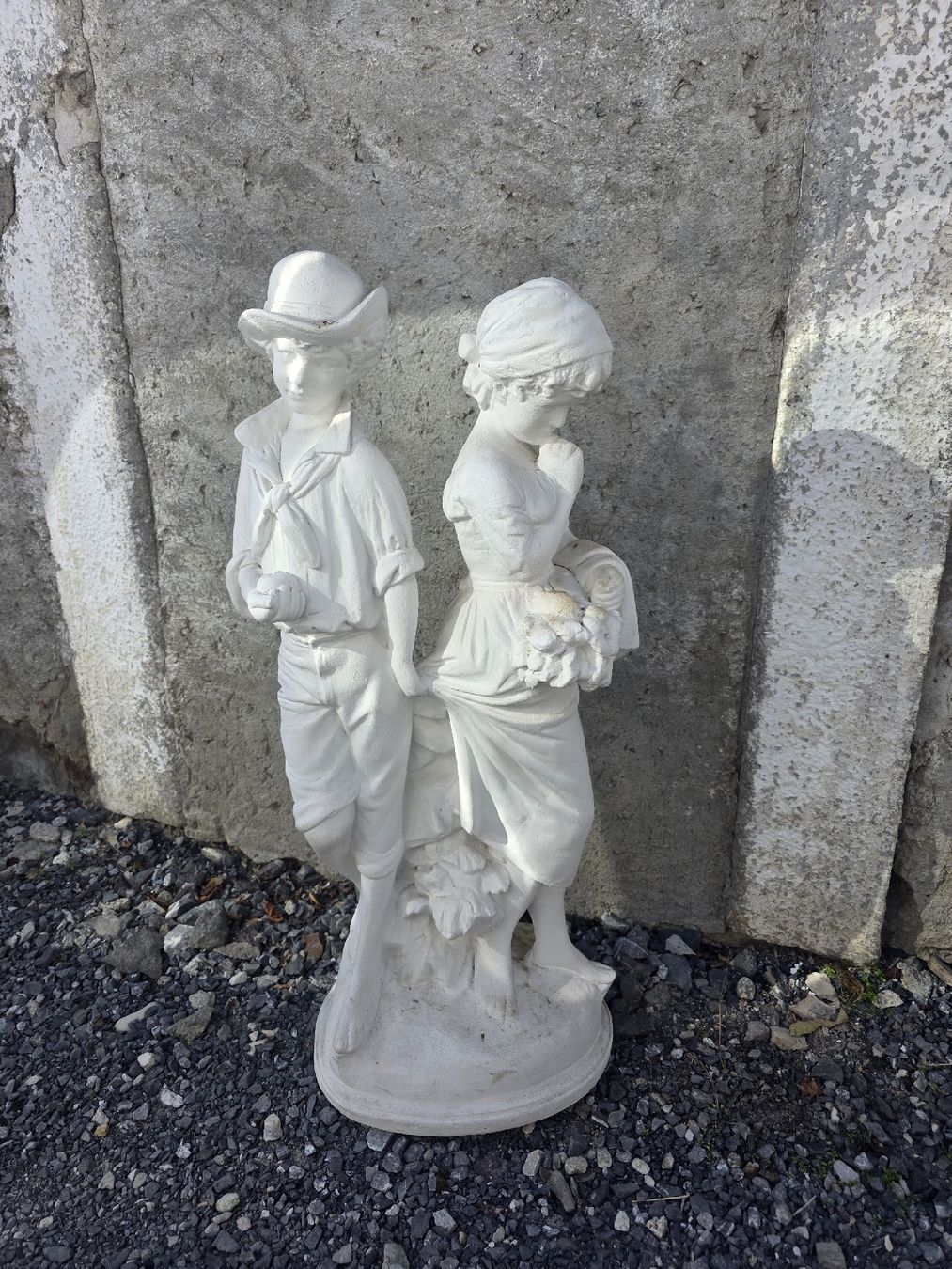 Sculture & Statue: Statue jardin couple 90cm – Usato da Collonges venduto da 2D_Collector 5