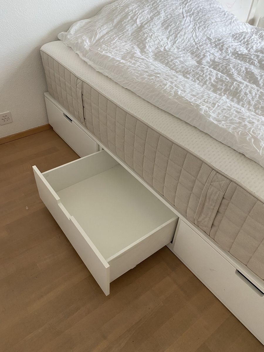 Betten: Nordli Bett 180x200 – Gebraucht aus burgdorf von kaethiduebi 2