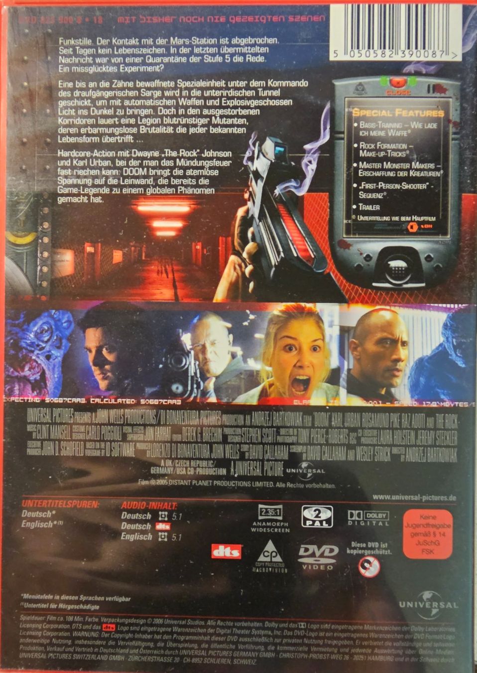 Tutti i DVDs: Doom - Der Film – Usato da Wahlen b. Laufen venduto da Cg10 1