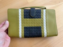 Bottega Veneta Clutch multicolore pelle Intrecciato