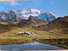 Ansichtskarte Hahnenmoospass Adelboden 1971