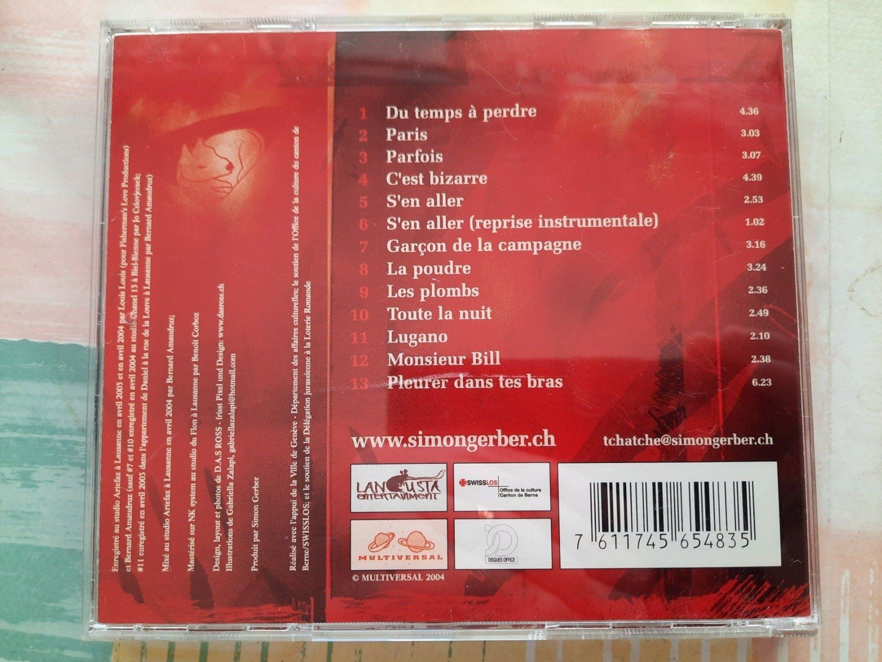 CD: CD Simon Gerber - A cinq heures de la mer – Usato da Pully venduto da bro_n52j 1