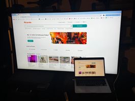 Samsung QM50R Display 50 Zoll gebraucht funktionsfähig