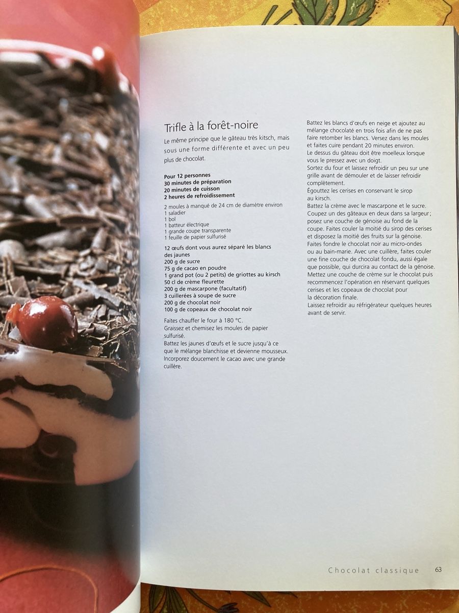 Libri: Livre de recettes au chocolat – Usato da Ardon venduto da hel_2sxp 6