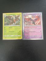 Pokémon Karten Decidueye & Fezandipiti Konvolut 2 Karten