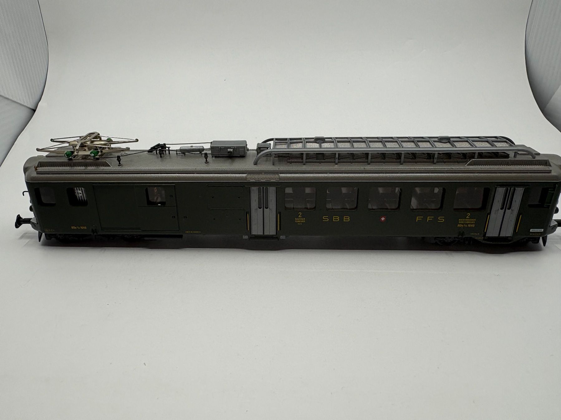 Hag Modellini di ferrovie: Hag SBB BDe 4/4 1640 H0 – Nuovo (secondo la descrizione) da Forch venduto da Hanimann-Robinson
