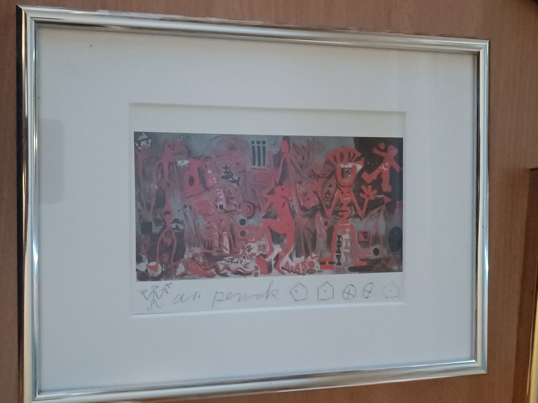 Dipinti: A.R. Penck - original Zeichnung – Usato da Menziken venduto da Artographs