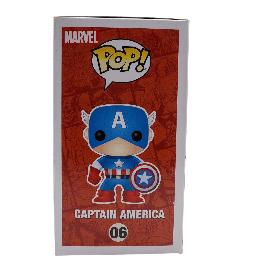 Funko Statuette: Captain America #6 Funko POP Marvel Summer Con – Nuovo e nell'imballaggio originale da Paudex venduto da dindeboy 1