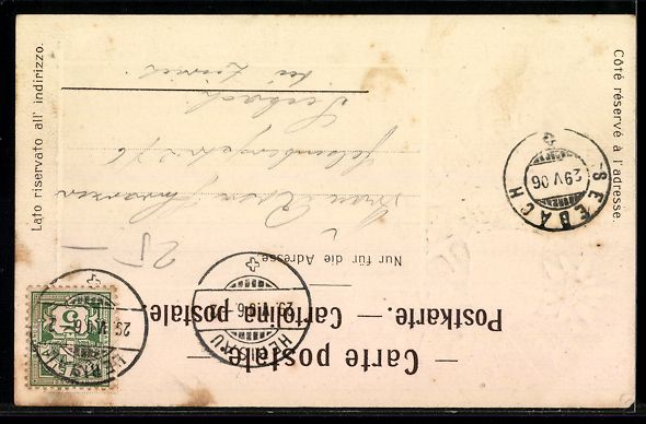 Cartes postales: Herisau, Ortsansicht mit Säntis, Passep – D'occasion à Berlin par bartko-reher 1
