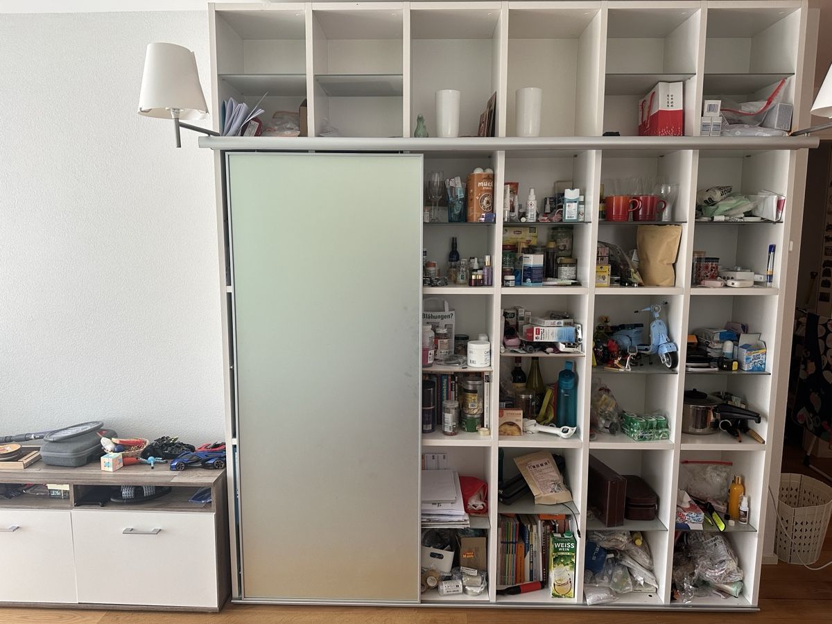 Scaffali: Ligne Roset, Large book shelf, sliding door – Usato da Gattikon venduto da Sarahs_Schatzkammer