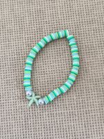 Summer Fun! Beaded Bracelet with Starfish & Pearls