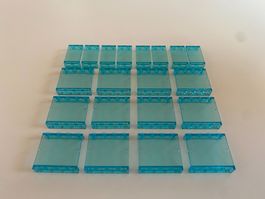 LEGO - 20 - BLAUE - EISENBAHN - FENSTER