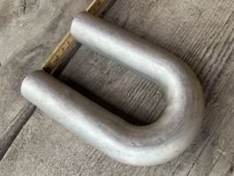 9 Stk. Rohrbogen 1 Zoll 33,7mm, Inox, Metallrohr gebogen