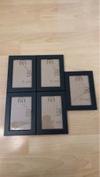 Ikea FINSBO Bilderrahmen schwarz 10x15cm 5 Stk.