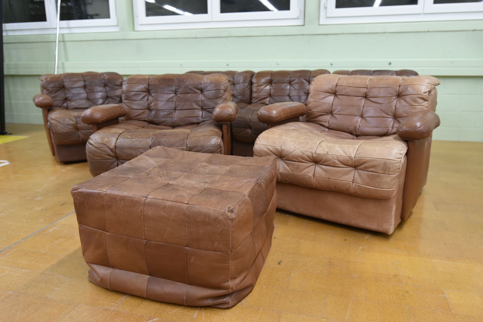 De Sede Divani: Designklassiker De Sede DS11 Patchwork Sofa modular – Usato da Lichtensteig venduto da Polsterwerk 2