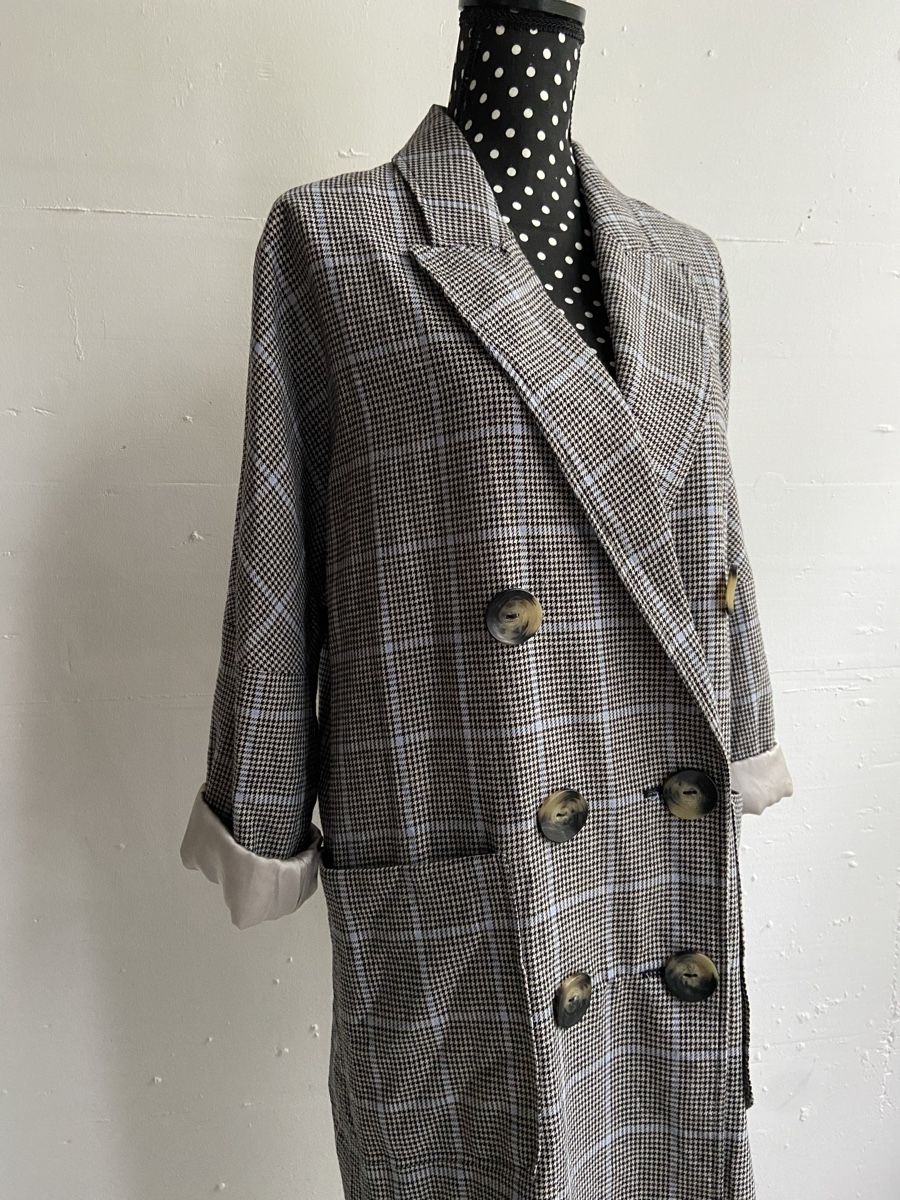 Mäntel: Neuer langer Trenchcoat kariert – Neu (gemäss Beschreibung) aus Zürich von Eves.vintage.element 1