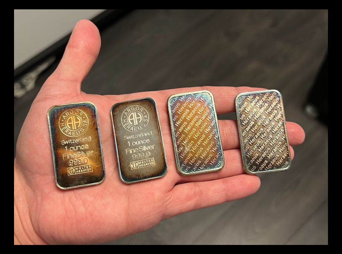 Metalli preziosi: 4 Silber Unzen mit 12er Unzen Schatulle – Usato da Bern venduto da leu_9lkv 1