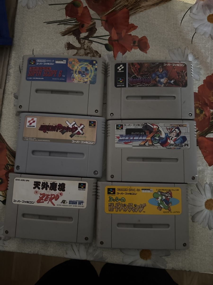 Nintendo Giochi: 6 Super Famicom games castlevania megaman – Usato da Ostermundigen venduto da RetroOwl