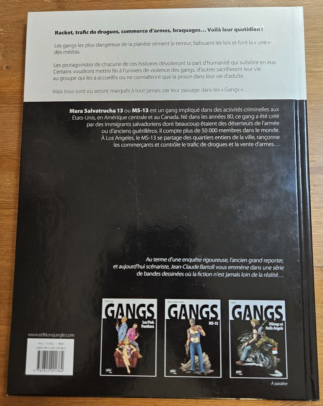 Fumetti: Gangs N 2 E.O. (T.B.E.)   MS-13 – Usato da Prévonloup venduto da bitume1975 2
