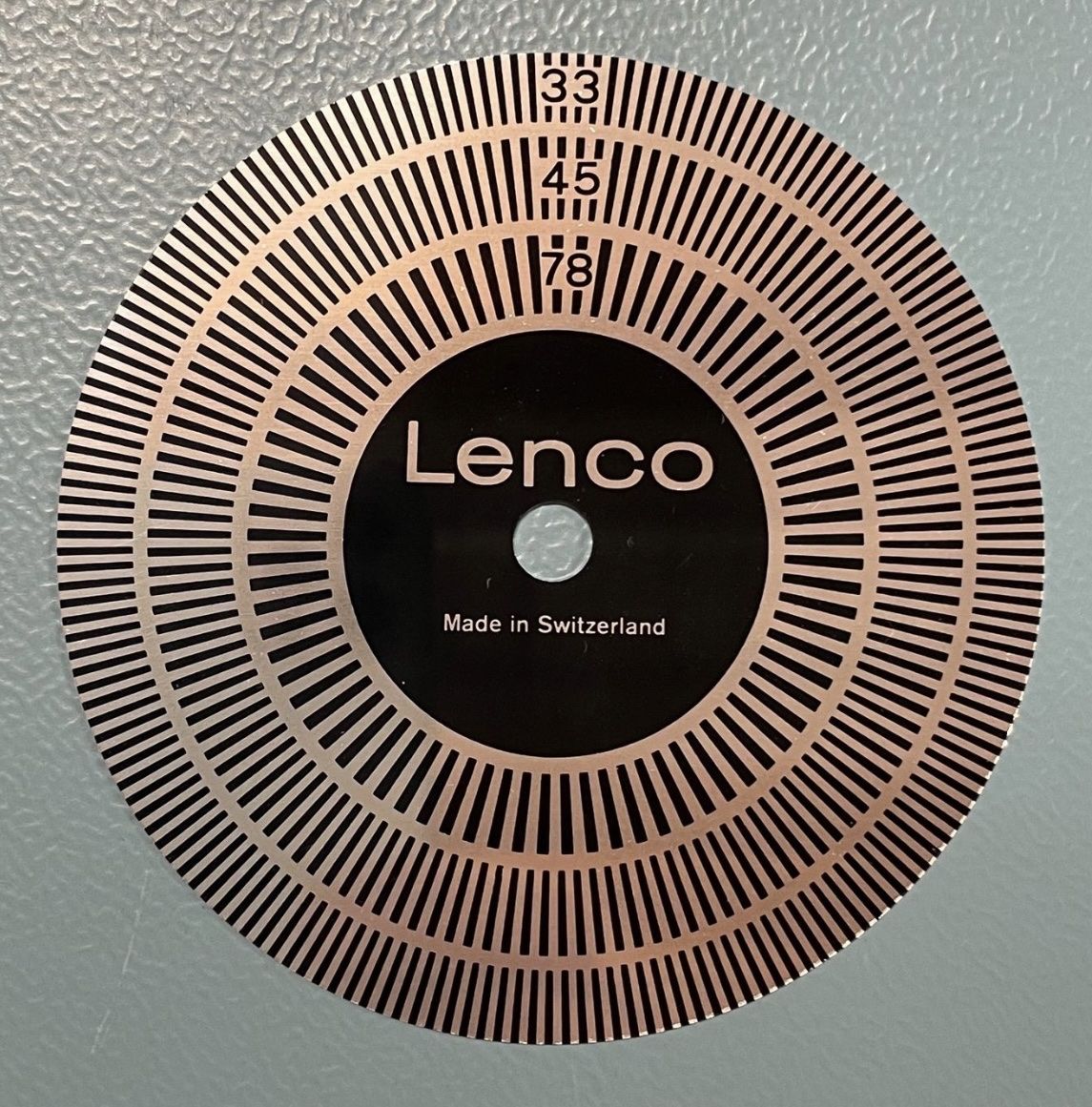 Lenco Giradischi: Original Lenco Stroboskop – Nuovo (secondo la descrizione) da Reigoldswil venduto da pet_dj8f