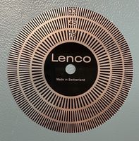 Original Lenco Stroboskop