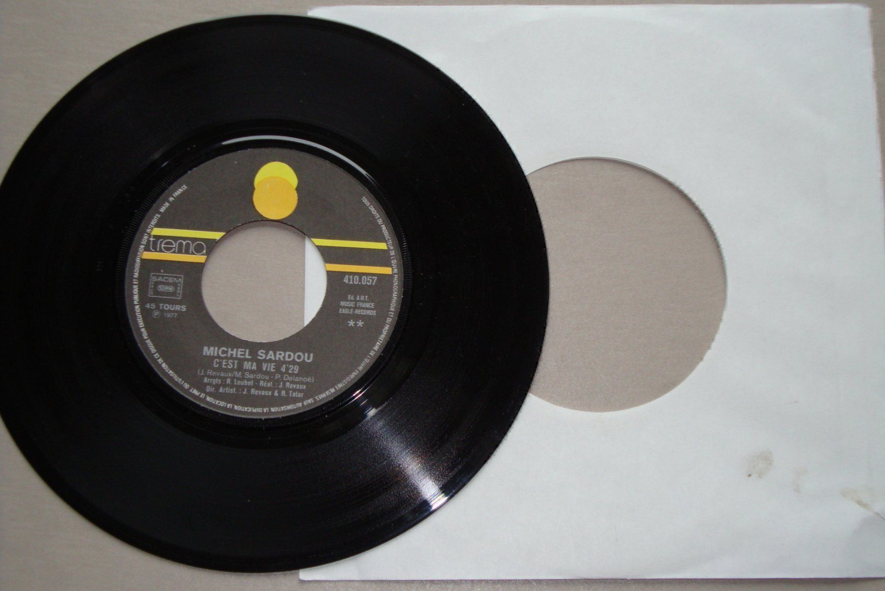 Dischi in vinile: MICHEL SARDOU - DIX ANS PLUS TÔT – Usato da Bern venduto da Uli_10_11 1