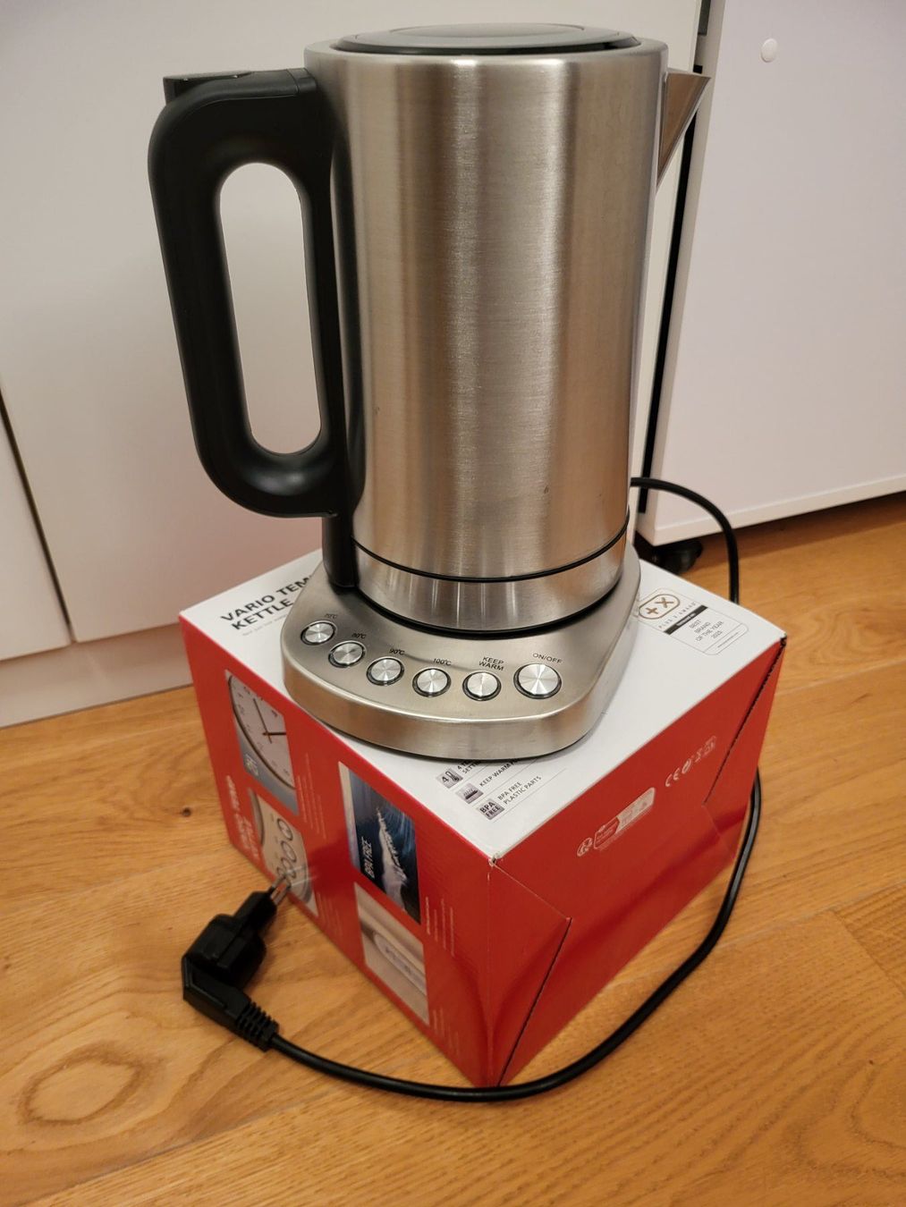 Solis Vario Temp Kettle Wasserkocher (Edelstahl) (D'occasion) à Baar ...