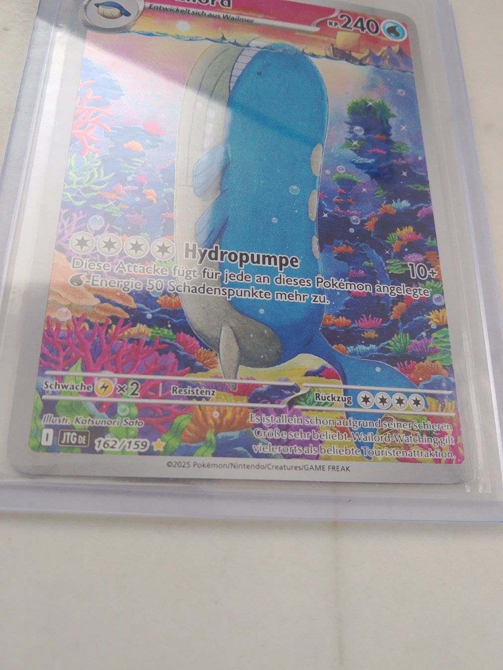 Pokémon Sammelbilder & Trading cards: Pokemon Karte Wailord 162/159 – Neu (gemäss Beschreibung) aus Bellikon von MellonCollieMitTwint 2