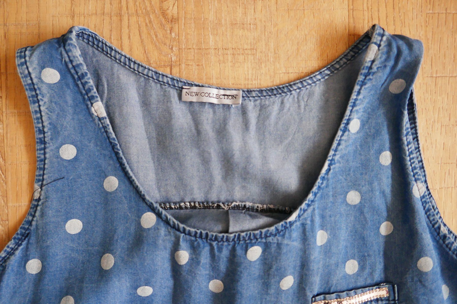 Tops: Top in Jeansoptik, Gr. 42 – Gebraucht aus Port von uzuku 4
