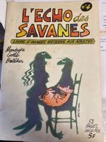L'Echo des Savanes N°4 - Livre d'images pour adultes rare.
