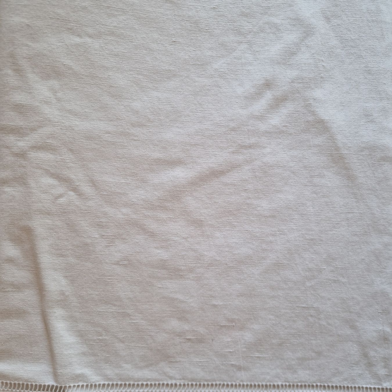 Biancheria da letto: Leinentuch decke monogramm bestickt  – Usato da Gwatt (Thun) venduto da Letzte-Chance-III 3