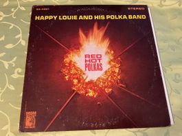 Happy Louie Schallplatte - Red Hot Polkas - Top Zustand!