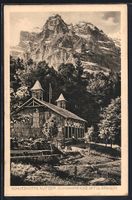 Schutzhütte auf der Schwammhöhe mit Gl