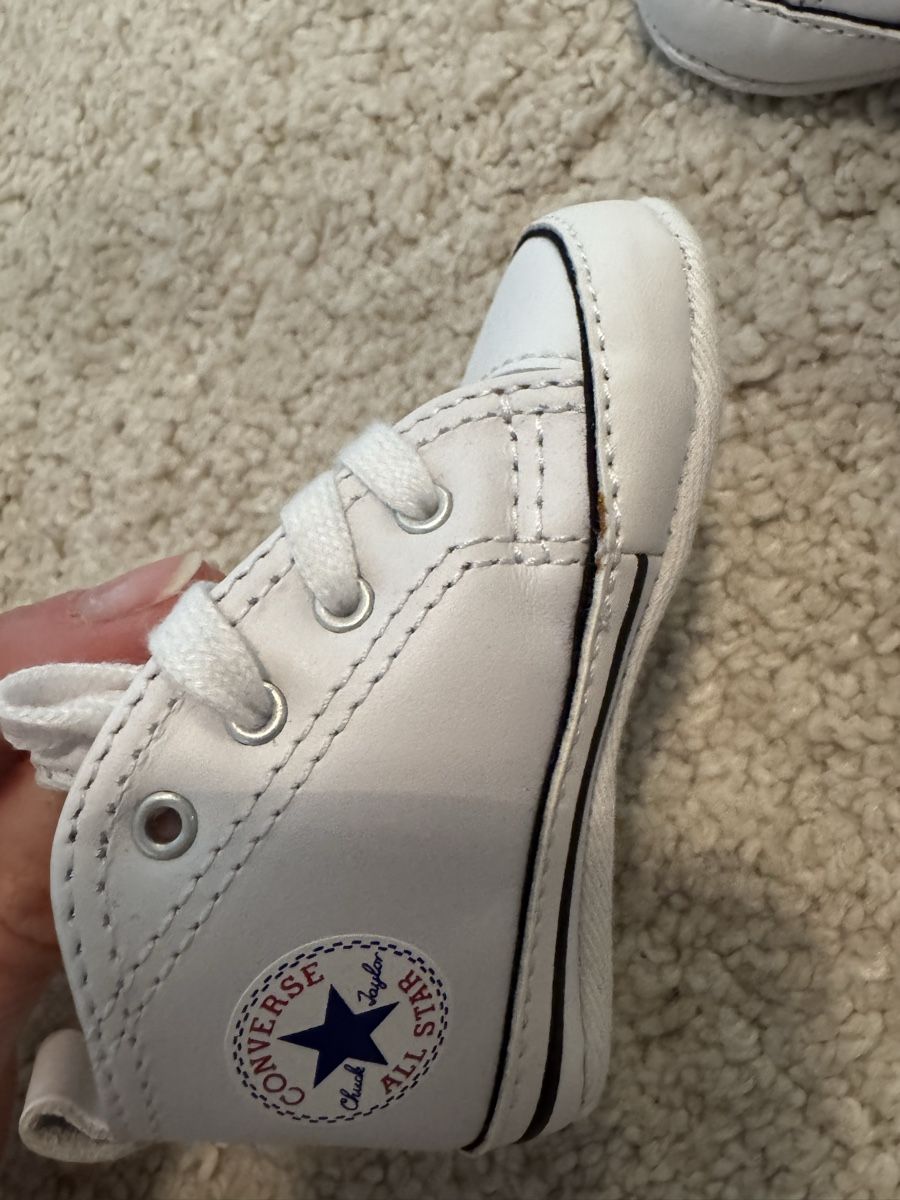 Converse Scarpe per ragazzi: Converse Baby Schuhe weiss Gr. 18 – Usato da Küsnacht ZH venduto da ToddyGinger 3