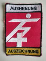 Armee Militär Auszeichnung, Aufnäher, Aushebung