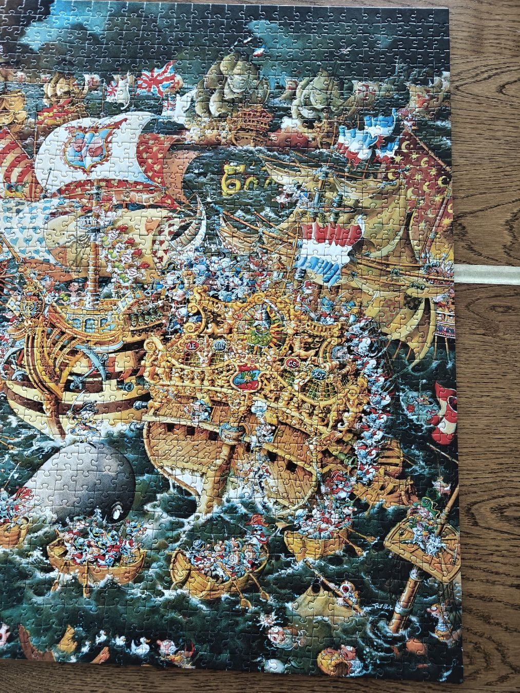 Heye Puzzle: Heye Trafalgar Puzzle 2000 Teile – Usato da Pieterlen venduto da Saemelili 2