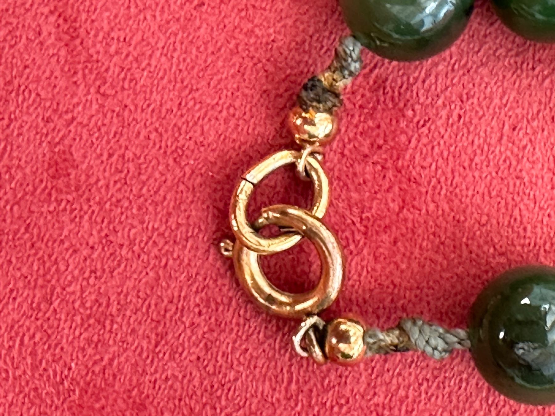 Ketten: Vintage Damen Jade Kugelkette – Gebraucht aus Herbriggen von Sehrazade 3