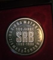 Silber Medaille 100 Jahre Jubiläum SRB