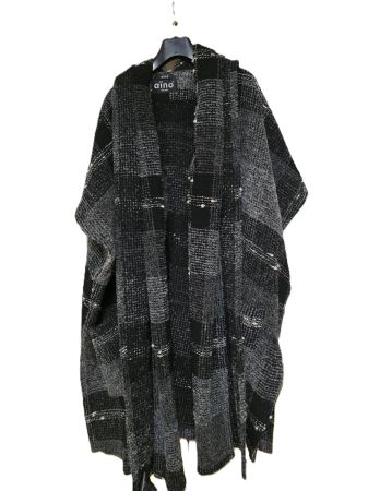 Poncho-Cape Schurwolle neu