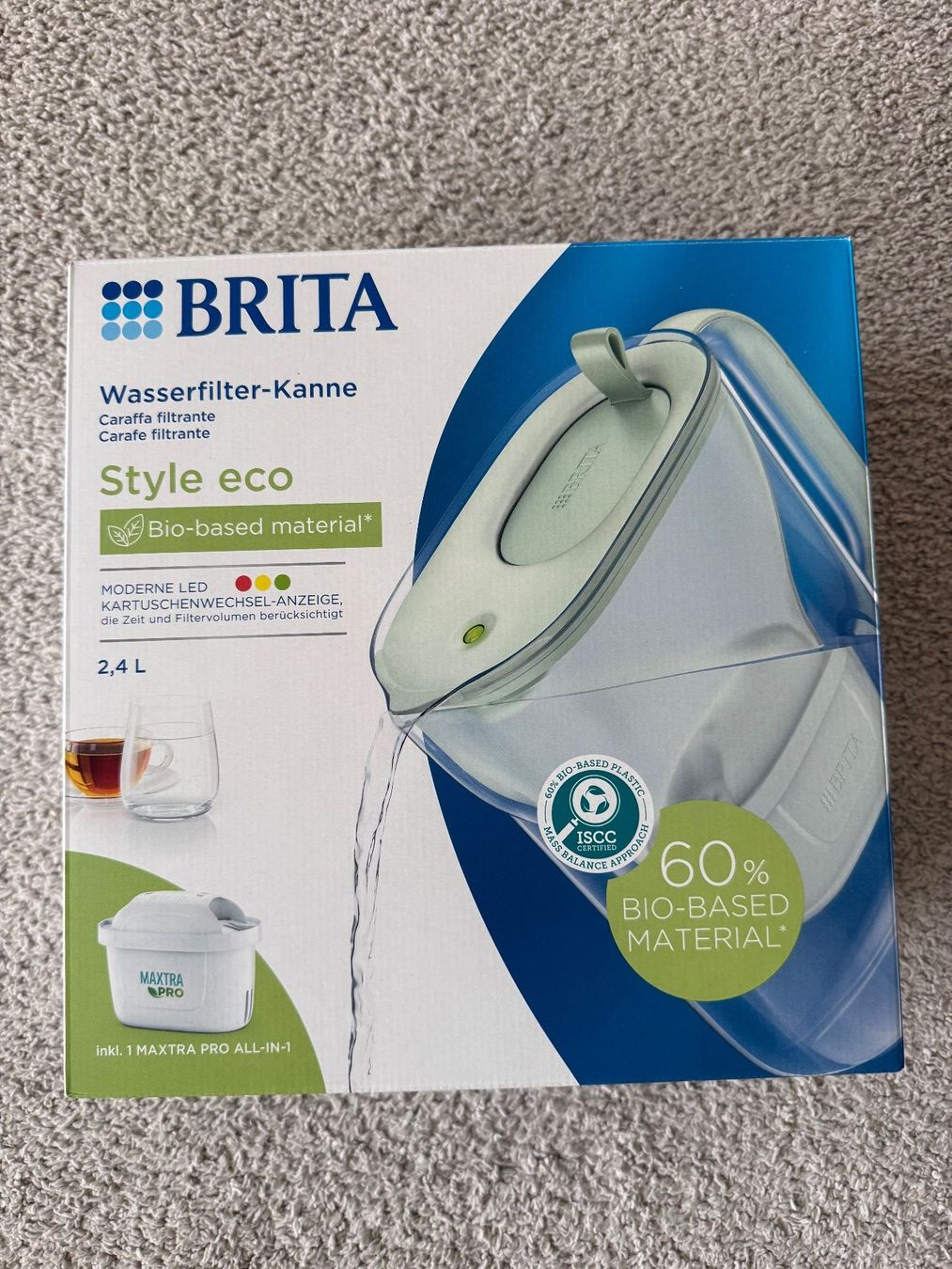 Sanitär: Brita Wasserfilter Kanne inkl. 1 Maxtra – Neu und originalverpackt aus Rapperswil SG von cw30042006