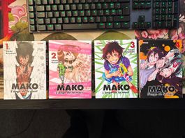 MAKO : L'ange de la mort, tomes 1 à 4, comme neufs