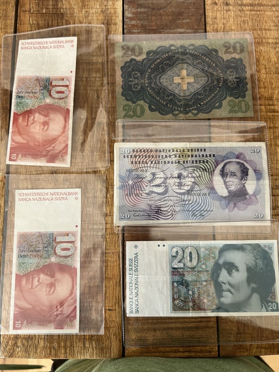 Banconote: Alte Banknoten – Usato da Schöftland venduto da mamajasima5