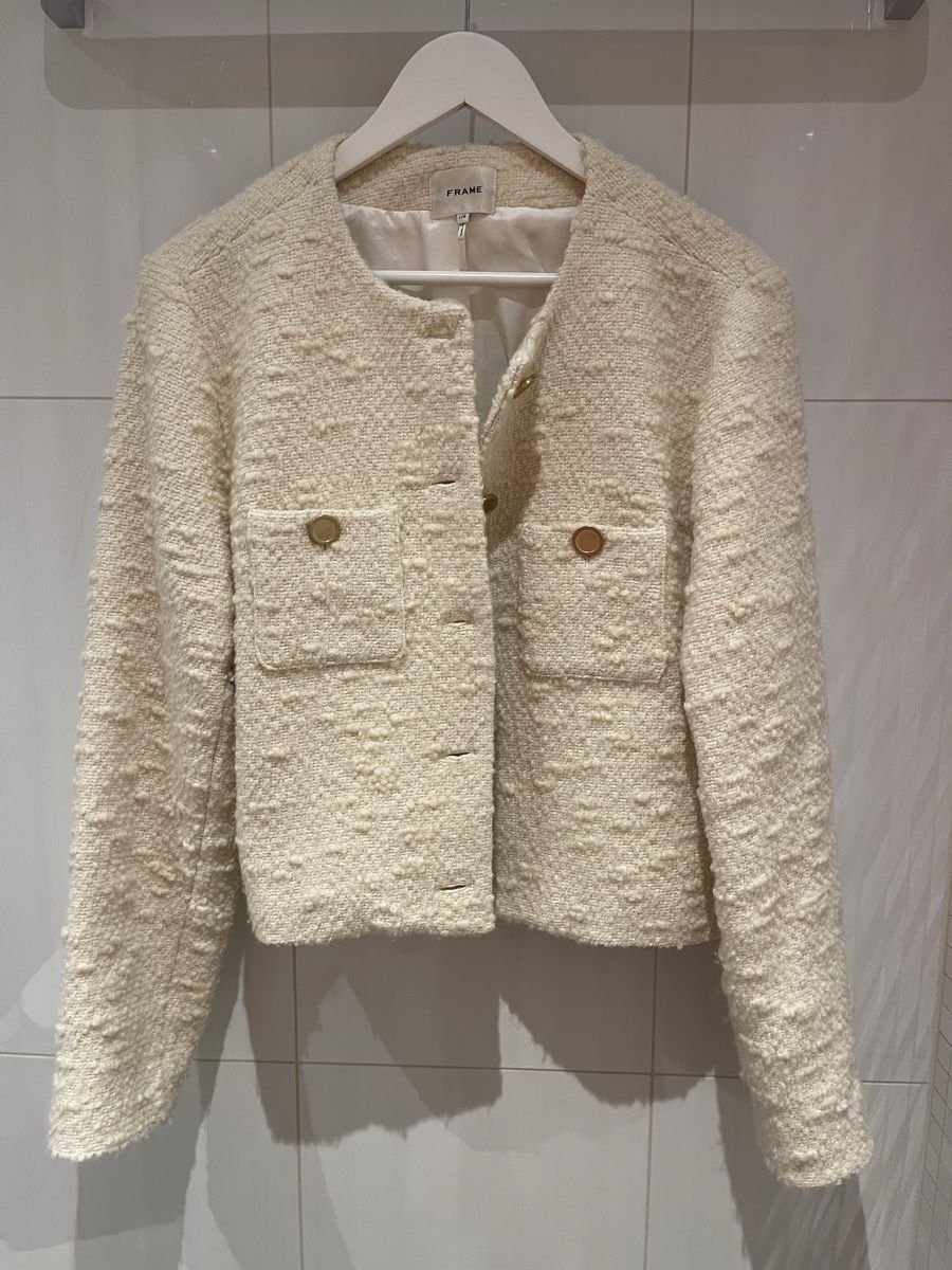 Giacche: FRAME Boucle Jacke, Grösse L – Usato da Mauren venduto da toppiloppi 1